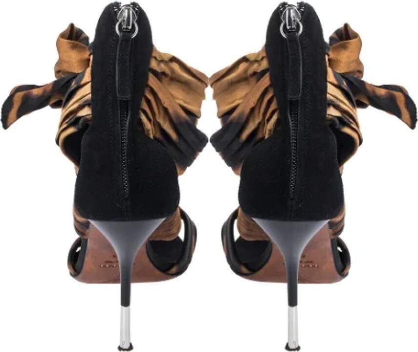 Giuseppe Zanotti Pre-owned Suede sandals Black Dames