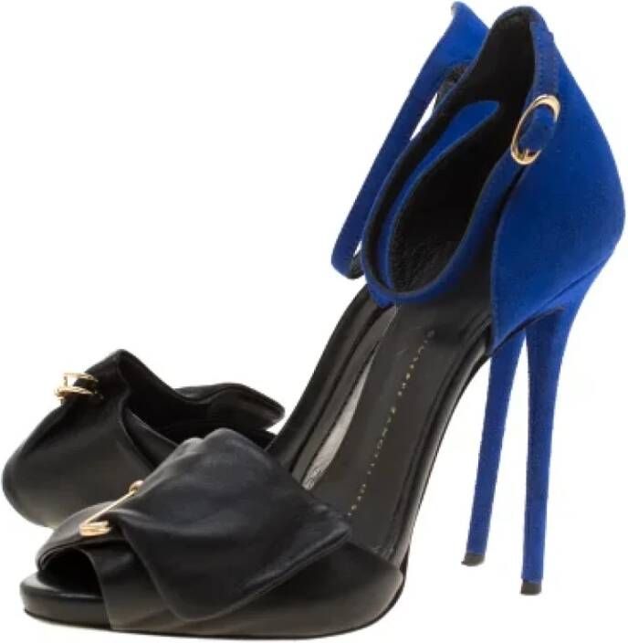 Giuseppe Zanotti Pre-owned Suede sandals Black Dames