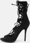 Giuseppe Zanotti Pre-owned Suede sandals Black Dames - Thumbnail 2