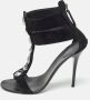 Giuseppe Zanotti Pre-owned Suede sandals Black Dames - Thumbnail 2