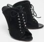 Giuseppe Zanotti Pre-owned Suede sandals Black Dames - Thumbnail 4