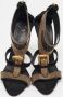 Giuseppe Zanotti Pre-owned Suede sandals Black Dames - Thumbnail 2