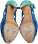 Giuseppe Zanotti Pre-owned Suede sandals Blue Dames - Thumbnail 5