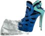 Giuseppe Zanotti Pre-owned Suede sandals Blue Dames - Thumbnail 7