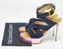 Giuseppe Zanotti Pre-owned Suede sandals Blue Dames - Thumbnail 9