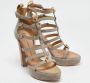 Giuseppe Zanotti Pre-owned Suede sandals Gray Dames - Thumbnail 4