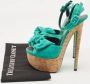 Giuseppe Zanotti Pre-owned Suede sandals Green Dames - Thumbnail 9