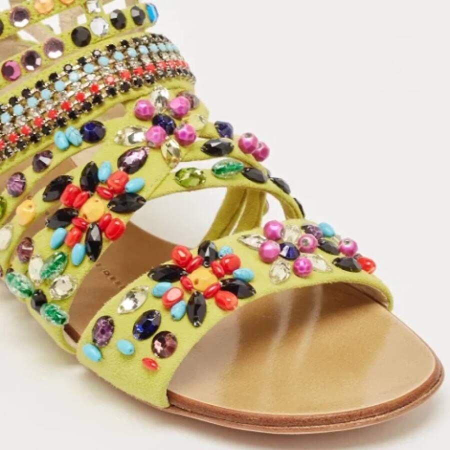 Giuseppe Zanotti Pre-owned Suede sandals Multicolor Dames