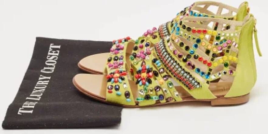 Giuseppe Zanotti Pre-owned Suede sandals Multicolor Dames