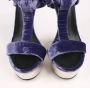 Giuseppe Zanotti Pre-owned Suede sandals Purple Dames - Thumbnail 5