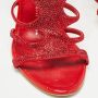 Giuseppe Zanotti Pre-owned Suede sandals Red Dames - Thumbnail 7