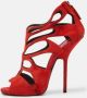 Giuseppe Zanotti Pre-owned Suede sandals Red Dames - Thumbnail 2