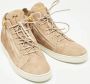 Giuseppe Zanotti Pre-owned Suede sneakers Brown Heren - Thumbnail 4