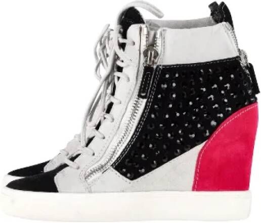 Giuseppe Zanotti Pre-owned Suede sneakers Multicolor Dames