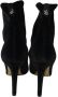 Giuseppe Zanotti Pre-owned Velvet boots Black Dames - Thumbnail 3