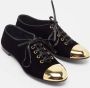 Giuseppe Zanotti Pre-owned Velvet flats Black Dames - Thumbnail 3