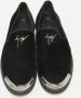 Giuseppe Zanotti Pre-owned Velvet flats Black Heren - Thumbnail 3