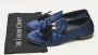 Giuseppe Zanotti Pre-owned Velvet flats Blue Dames - Thumbnail 8