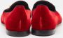 Giuseppe Zanotti Pre-owned Velvet flats Red Dames - Thumbnail 5