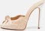 Giuseppe Zanotti Pre-owned Velvet sandals Beige Dames - Thumbnail 2