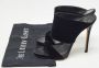 Giuseppe Zanotti Pre-owned Velvet sandals Black Dames - Thumbnail 9