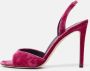 Giuseppe Zanotti Pre-owned Velvet sandals Purple Dames - Thumbnail 2