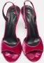 Giuseppe Zanotti Pre-owned Velvet sandals Purple Dames - Thumbnail 3