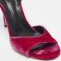 Giuseppe Zanotti Pre-owned Velvet sandals Purple Dames - Thumbnail 7