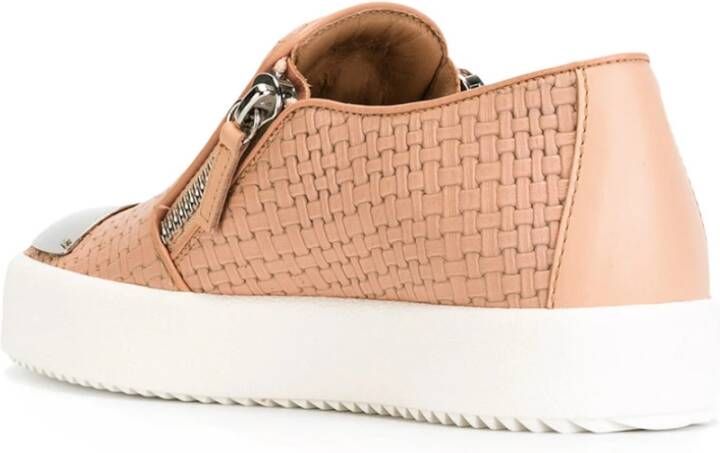 giuseppe zanotti Roze & Paarse Logoball Sneakers Pink Dames