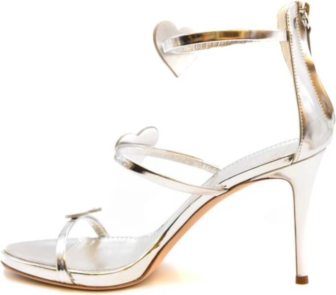 giuseppe zanotti Sandalen met hoge hakken Grijs Dames