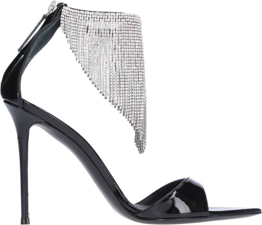 giuseppe zanotti Sandalen Zwart Black Dames