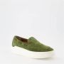 Giuseppe zanotti Velours Instap Mocassins Ronde Neus Green Heren - Thumbnail 2