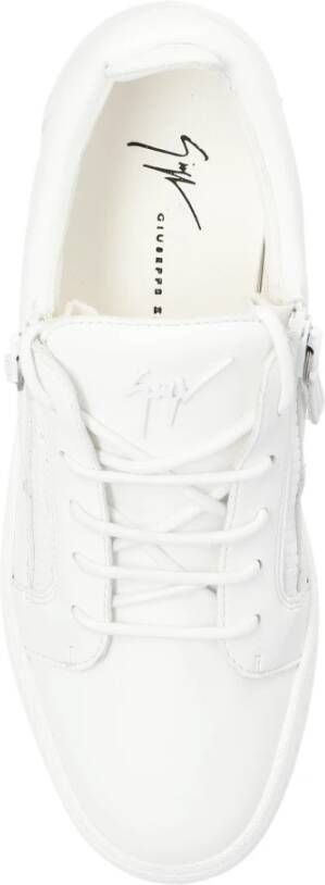 giuseppe zanotti Sneakers met logo White Dames