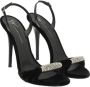 Giuseppe zanotti Velvet heels Black Dames - Thumbnail 2