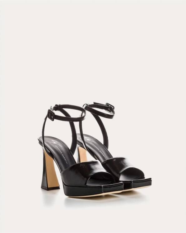 giuseppe zanotti Verfijnde Hakken Sandalen Emiyle Black Dames