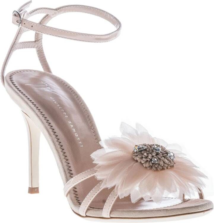 giuseppe zanotti Verniceskin Gardenia Sandalen Beige Dames