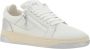 Giuseppe zanotti Witte lage sneakers voor mannen White Heren - Thumbnail 2