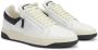 Giuseppe zanotti Witte Leren Sneakers met Dubbele Rits White Heren - Thumbnail 2