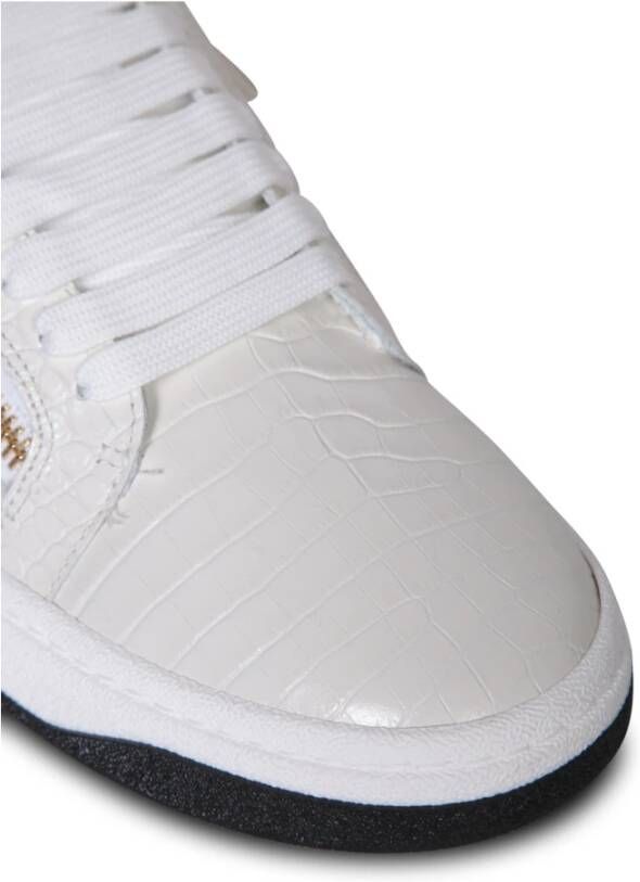 giuseppe zanotti Witte Sneakers Verhoog Stijl Modern Ontwerp White Heren