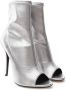 Giuseppe zanotti Zilver Metallic Enkellaars Gray Dames - Thumbnail 2