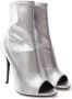 Giuseppe zanotti Zilver Metallic Enkellaars Gray Dames - Thumbnail 8