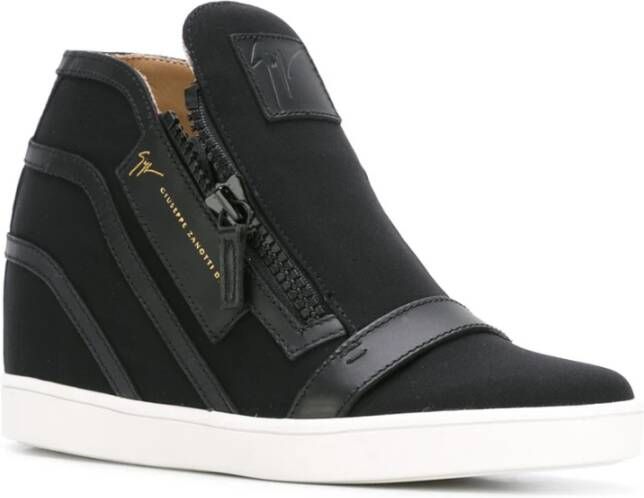 giuseppe zanotti Zwarte Casual Schoenen voor Mannen Black Dames