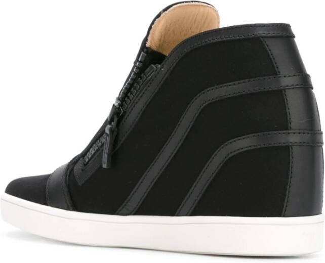 giuseppe zanotti Zwarte Casual Schoenen voor Mannen Black Dames