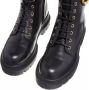 Giuseppe zanotti Zwarte leren hoge sneakers Black Dames - Thumbnail 3