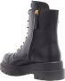 Giuseppe zanotti Zwarte leren hoge sneakers Black Dames - Thumbnail 4