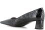 Giuseppe zanotti Zwarte leren pumps met hak Black Dames - Thumbnail 4