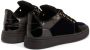 Giuseppe zanotti Zwarte Patent Sneakers met Marineblauwe Accenten Black Heren - Thumbnail 3