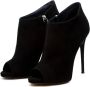 Giuseppe zanotti Zwarte Tronchetto laarzen Black Dames - Thumbnail 4