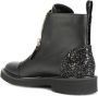 Giuseppe zanotti Zwarte Tronchetto laarzen Black Dames - Thumbnail 3