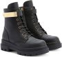 Giuseppe zanotti Zwarte Veter Bikerlaarzen Black Dames - Thumbnail 2